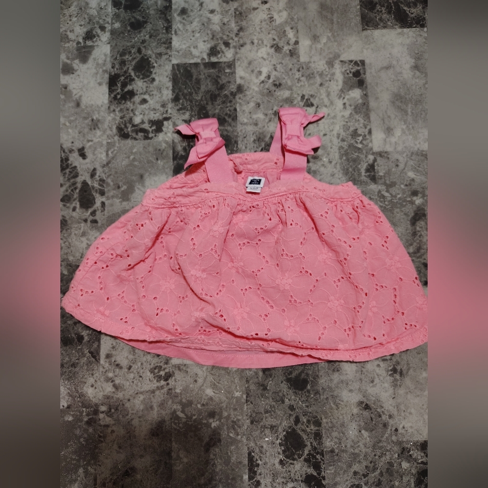 Janie & Jack 3-6 months pink dress